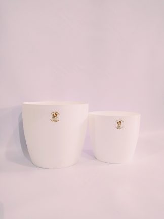 Maceta Premium Blanca T.A. Plastic Redonda N°27