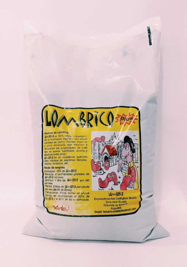 Humus de Lombriz 6.5dm. Premium Lombrico