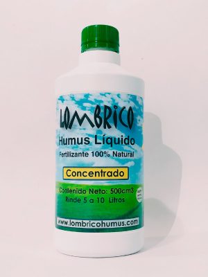 Humus líquido fertilizante natural concentrado Lombrico. Planta Madre. Espacios que te cuidan.