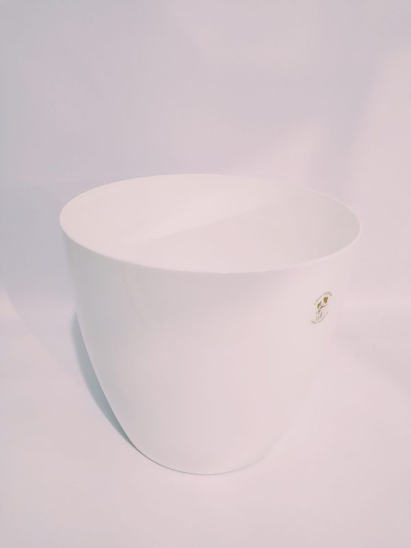 Maceta Premium Redonda T.A. Plastic Blanca 35 - Image 3