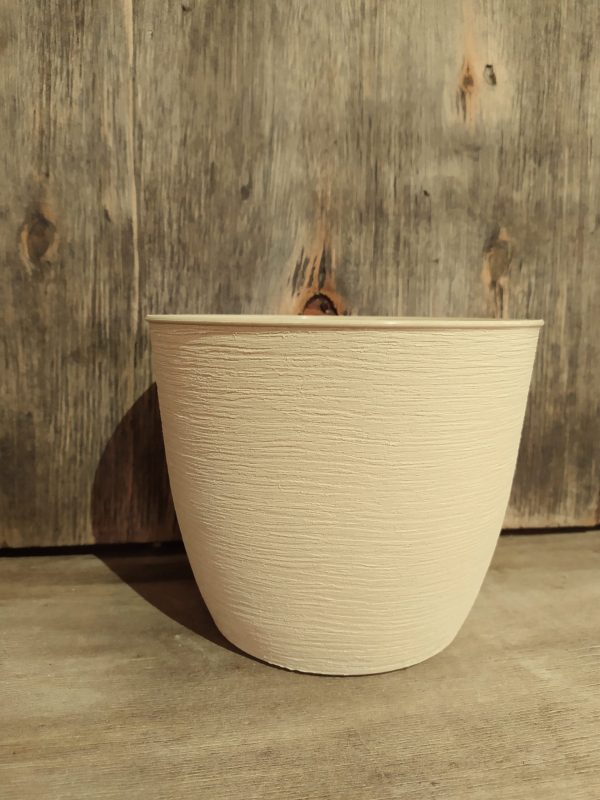 Nuevo! Maceta Texturada Matri N°18 Arena - Image 3
